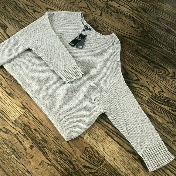 Eileen Fisher Bateau Neck Box Top Sweater XL RARE - Picture 4 of 7